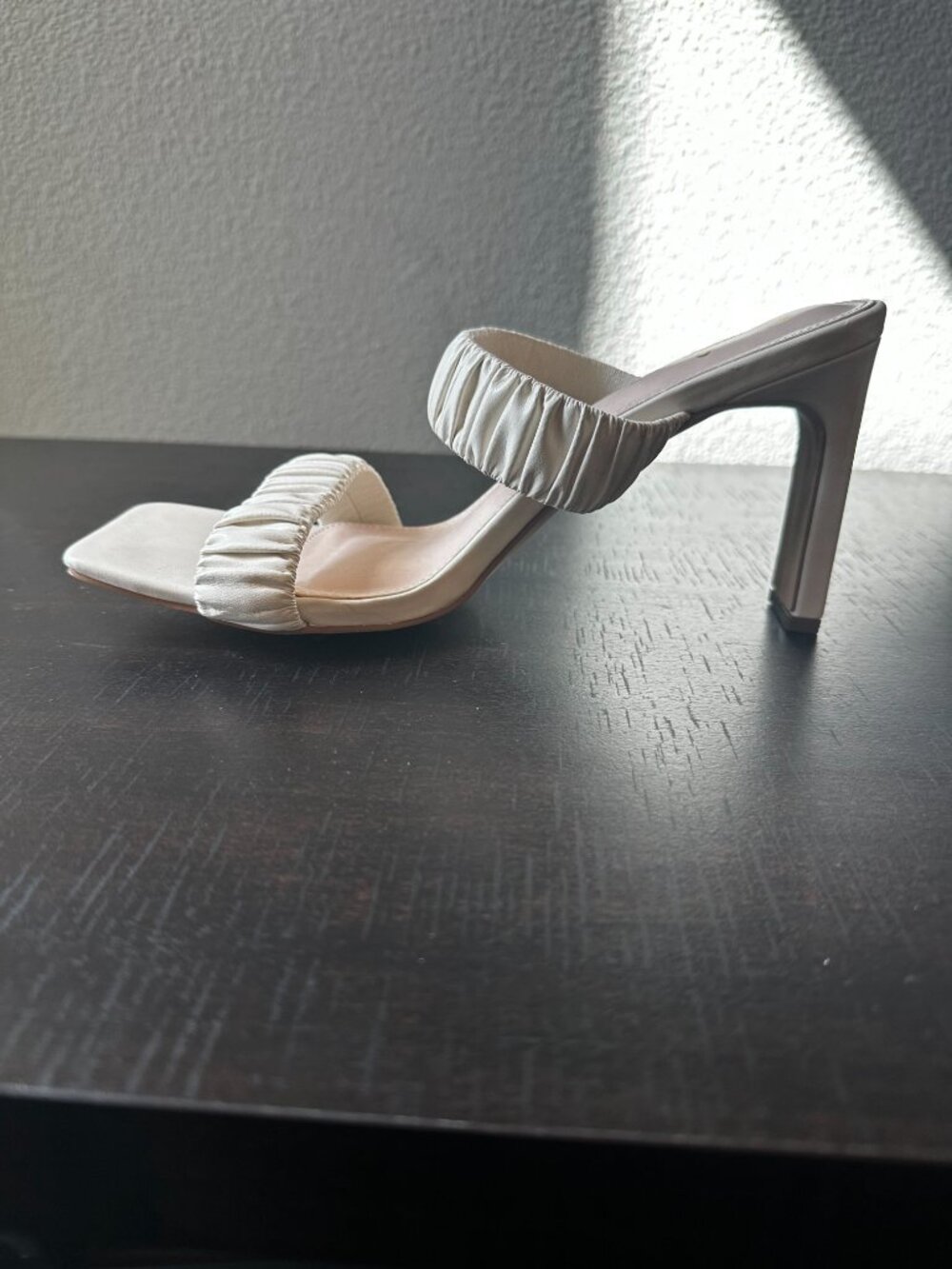 Lulus - Cloyaa High Heel Sandals (Off White) - Picture 8 of 11